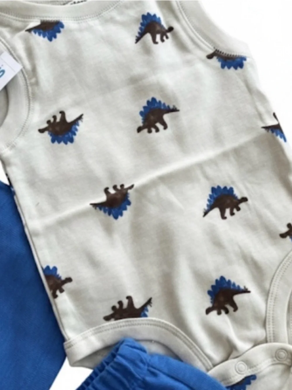NWT Carter's Dinosaur Tank Top Bodysuit Shorts Outfit 3PC Set 18 Months Baby Boy